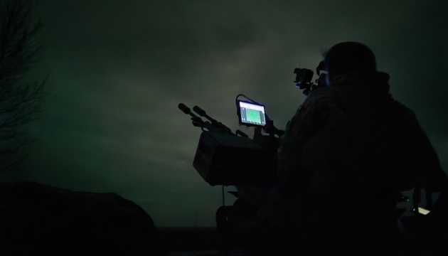 Небо Києва в лютому: ППО відбивають атаку ворожих безпілотників