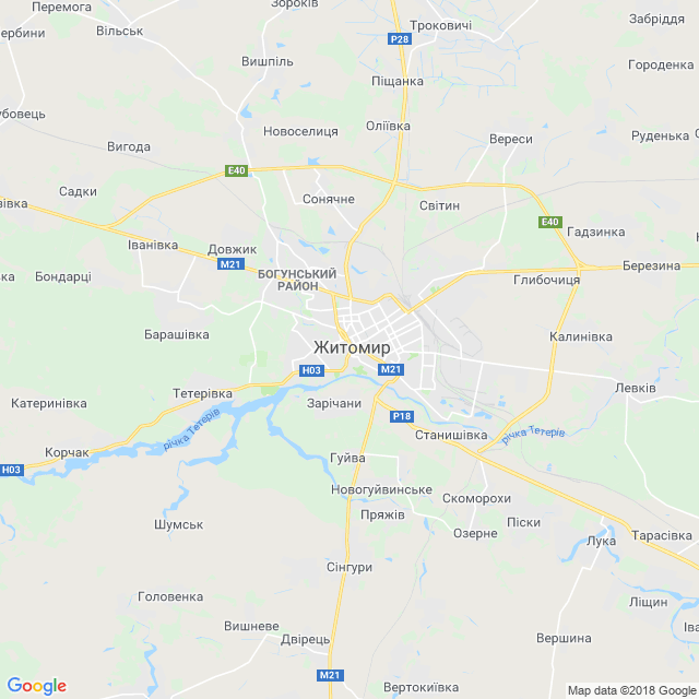 Відстань від Києва до Житомира становить 140 кілометрів