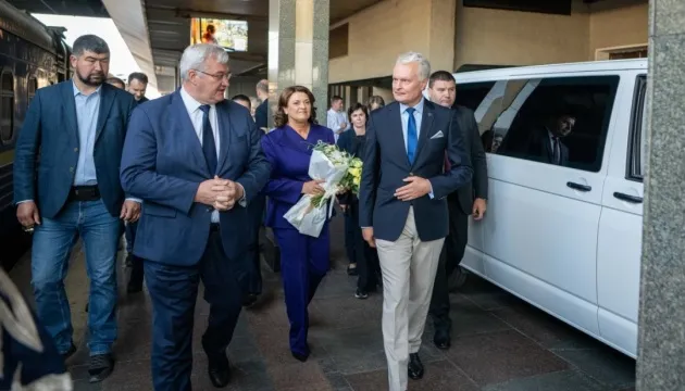Президент Литви Гітанас Науседа у Києві: двосторонні переговори та спільна підтримка України.